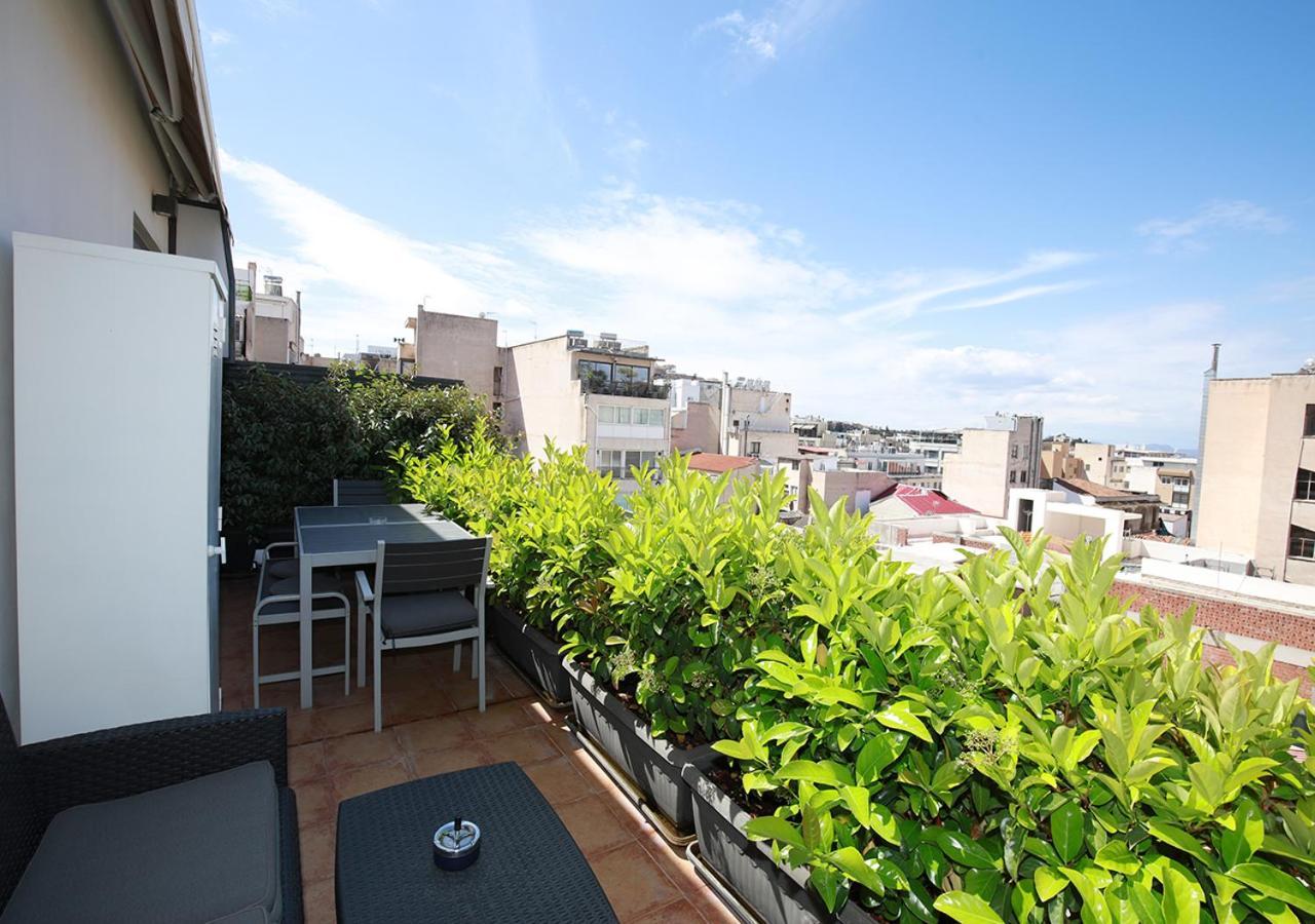 Emily In Athens - Central Chic Flat With Terrace Syntagma E1 Exteriér fotografie